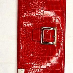 Miche Red Crocodile-Embossed Shell Cover – Classic Collection (Late 2000s)